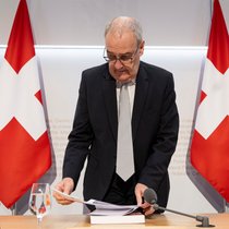 Le président de la Confédération Guy Parmelin souhaite que la future réforme de l'Organisation mondiale du commerce (OMC) préserve les principes fondamentaux de l'institution (archives).