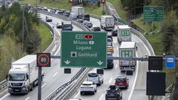 Comme de coutume à Pâques, l'axe du Gothard devrait être pris d'assaut (photo prétexte).