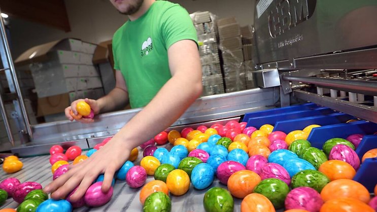 La consommation d'oeufs explose en Suisse durant Pâques et Noël (image prétexte).