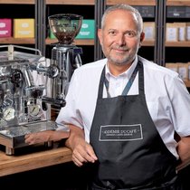 Ennio Cantergiani, fondateur de l’Académie du café à Satigny (GE)