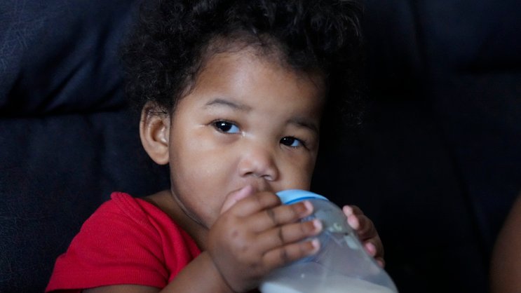 Danone a effectué en janvier des rappels pour ses poudres de lait inflantile, à l'instar d'autres concurrents comme Nestlé (archives).