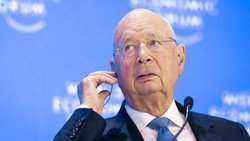 Klaus Schwab au WEF 2025.