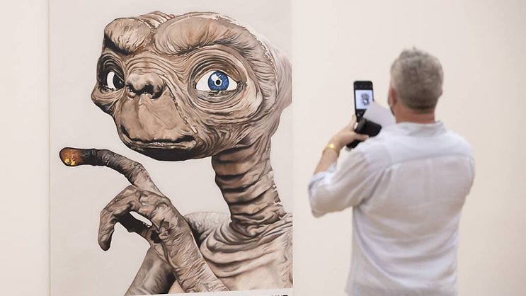 L'inoubliable tête d'E.T, reproduite sous toutes les formes, a été vendue aux enchères à plus de 580'000 euros (Photo prétexte).