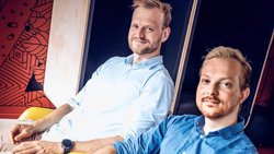 Trois ans après la création de Corintis, ils sont déjà aux premières loges: Sam Harrison (à g.) et Remco van Erp.