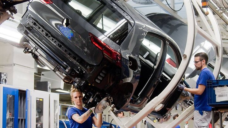 Le rebond des commandes industrielles allemandes a été porté par la demande intérieure, tirée par les secteurs de la distribution d'électricité, la fabrication de moteurs à combustion et l'ingénierie aérospatiale. (archives)