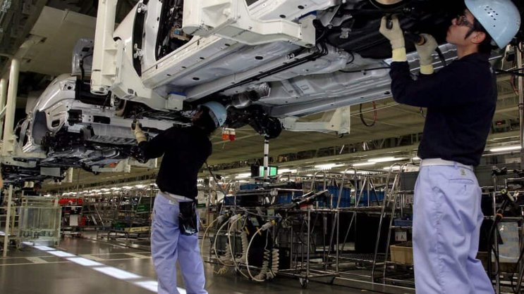 Sur un an, la production industrielle japonaise a diminué de 0,9% en novembre (archives).