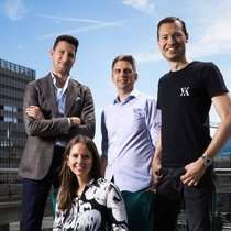 Ils dirigent leur société à Zurich avec des succursales à Munich, à Vienne et à Amsterdam: Lars Mangelsdorf, Melanie Gabriel, Thomas Inhelder et Philippe Sahli (de g. à dr.).