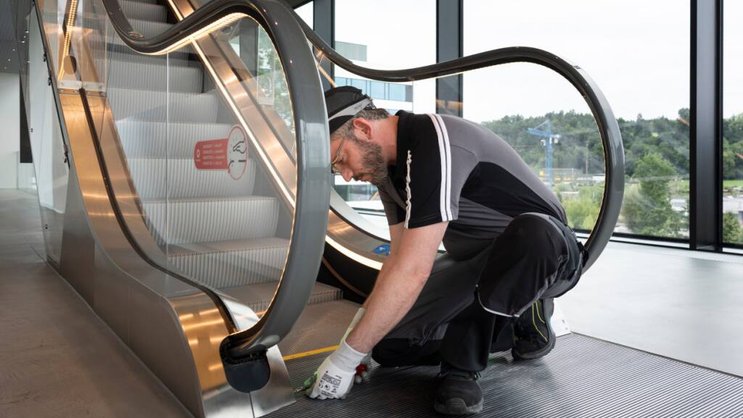 Le constructeur d'ascenseurs et d'escaliers mécaniques Schindler se désengage du marché coréen (archives).