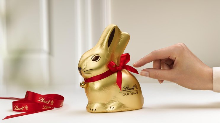 Le célèbre Lapin Lindt.
