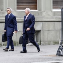 Markus Ronner (à droite) succédera à Lukas Gähwiler à la vice-présidence d'UBS (archives).