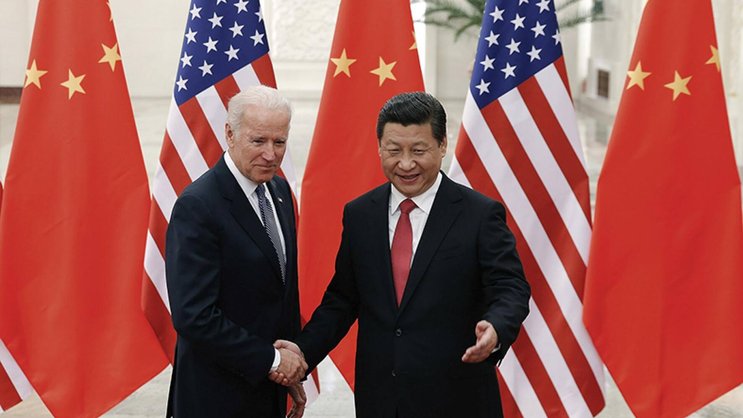 La reprise économique en Chine et l’élection de Joe Biden aux Etats-Unis  (ici en 2013 en tant que vice-président) peuvent favoriser un retour à la croissance.