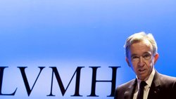 LVMH annonce une prise de participation au capital de la Manufacture La Joux-Perret. Ici, le directeur général du groupe de luxe français Bernard Arnault.