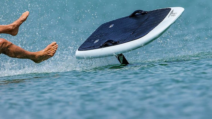 Les e-foils ne sont pas pour demain sur les lacs suisses (archives).