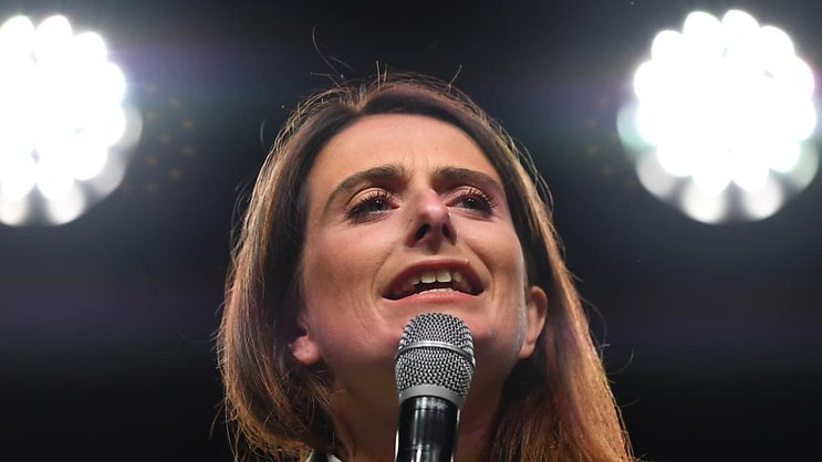 La cheffe des écologistes Marine Tondelier fait pression sur le président Emmanuel macron.