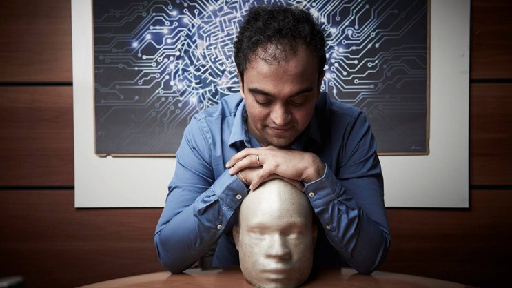 MindMaze (en photo: le CEO, Tej Tadi) combine jeux vidéo et réalité virtuelle pour aider notamment les patients souffrant de maladies dégénératives.
