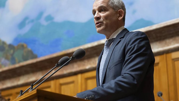 Le ministre de la justice Beat Jans a défendu un projet de numérisation de la justice durant la session d'hiver aux Chambres fédérales (archives).