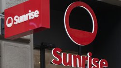 Sunrise a perdu 2,5% de ses clients privés l'an dernier, tandis que les clients professionnels ont augmenté de 2,0%. (archive)