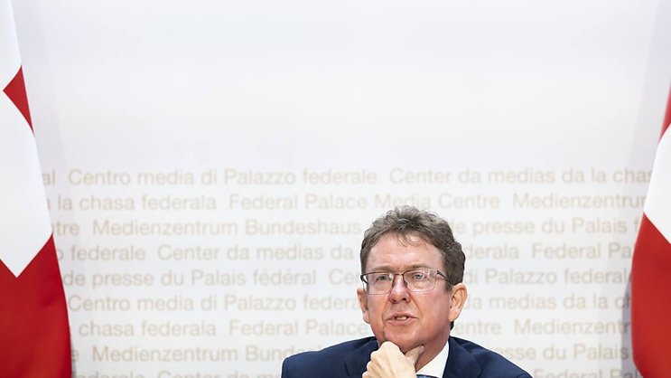 Le ministre de l'énergie Albert Rösti a annoncé mercredi que le Conseil fédéral était favorable au retour du nucléaire (archives).