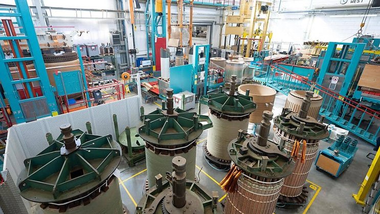 Entre janvier et fin mars, Siemens a vu son bénéfice net s'envoler de 194% de son bénéfice net, à 3,5 milliards d'euros (3,4 milliards de francs) (archives).