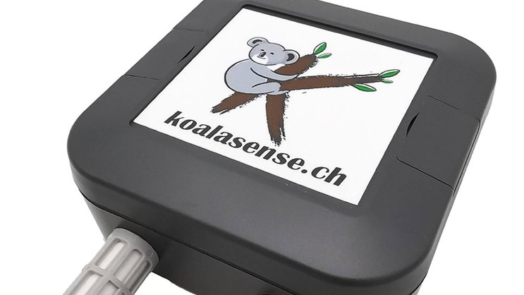 Le «koala» mesure aussi bien la température, le vent, l'ensoleillement que le niveau de liquide, la détection de mouvement ou des particules fines, qualité de l’air.