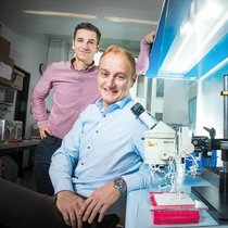 Guillaume Petit-Pierre et Marc Boers, les deux fondateurs d’Artiria Medical.