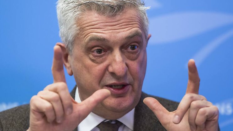 Pour Filippo Grandi, la politique d'accueil des réfugiés ukrainiens a permis de réduire "la pression sur les pays" (archives).