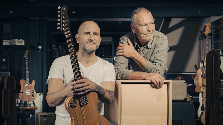 A l’origine du Challenge de lutherie, un trio constitué d’Emmanuel Cottier (à gauche), du luthier Jeanmichel Capt et de Rémi Vuichard (absent de la photo).