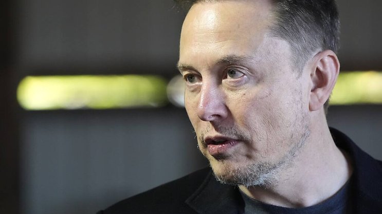 Elon Musk a dévoilé le robotaxi de sa société Tesla lors d'une présentation à Los Angeles. (archive)