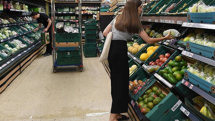 L'inflation a atteint en mars 5,7% sur un an en France. Le renchérissement a été tiré par l'envolée des prix des produits alimentaires. (archives)