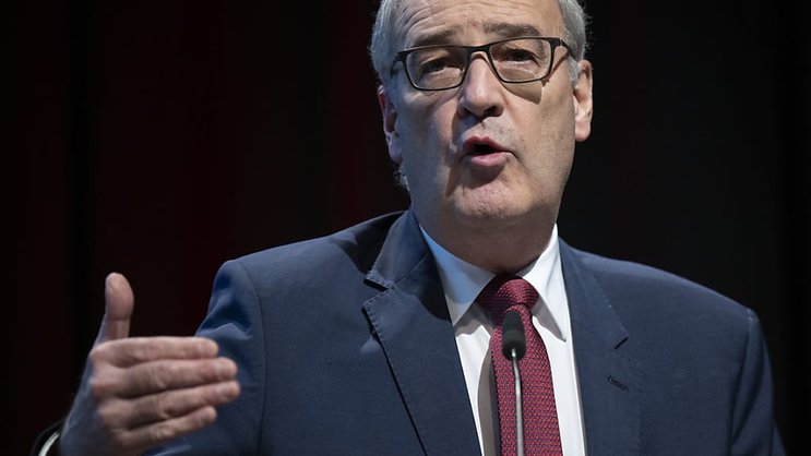 Guy Parmelin redoute des tensions sociopolitiques si les loyers augmentent et que les personnes à revenu modeste ne trouvent plus de logement (archives).