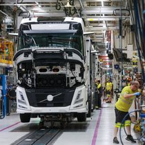 Les conditions de marché plus difficiles en Amérique du Nord et en Amérique du Sud ont eu un impact négatif sur le chiffre d'affaires de Volvo Group (archives).