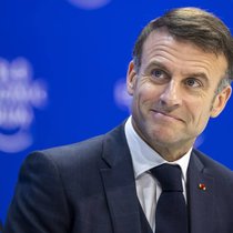 Le président français Emmanuel Macron avait déjà participé au forum en 2018 et 2024 (archives).