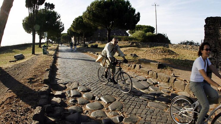 La Via Appia est encore visible de nos jours (Archives).