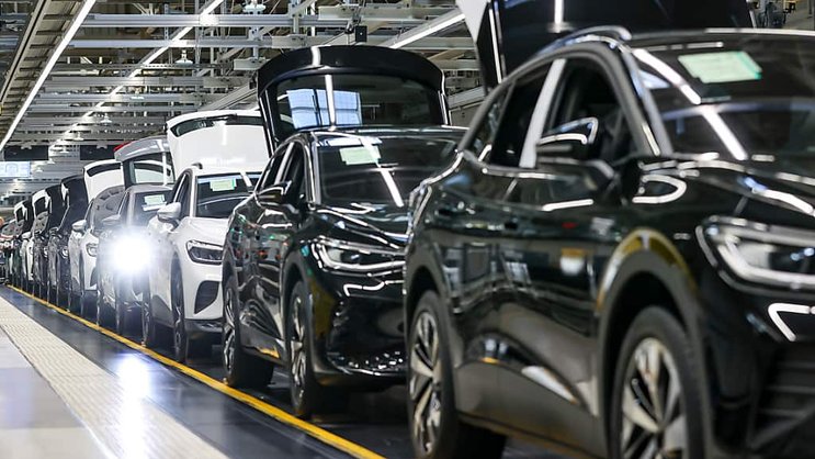 Comme en septembre et en octobre, le groupe Volkswagen, numéro un en Europe, a porté l'essentiel du rebond des ventes de voitures neuves dans l'Union. (archives)