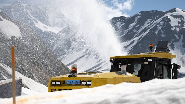 Le col du Grand-St-Bernard a été ouvert au trafic ce jeudi 13 juin à 11h00 (archives).