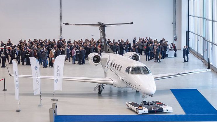 L’inauguration de Payerne Airport a attiré les foules. Plusieurs centaines d’emplois sont espérés.