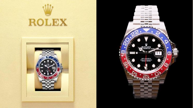 L'un des modèles les plus convoités de Rolex: la «Pepsi».