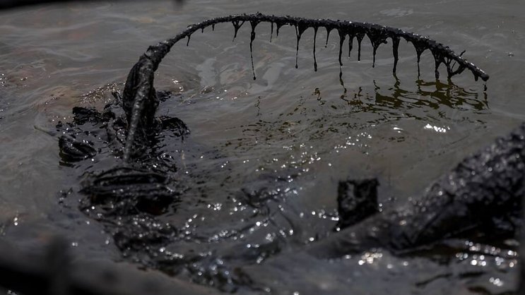 Le lac Maracaibo regorge de pétrole en raison des déversements de brut (archives).