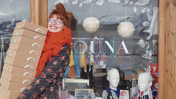 Stélina Lorieux, fondatrice d’Oûna, veut sensibiliser aux dégats de la «fast fashion».