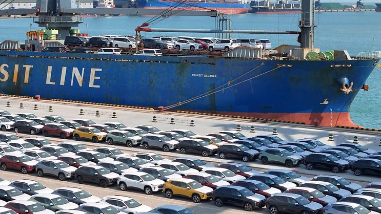 Les exportations chinoises ont bondi, malgré un recul de la demande américaine (archives).