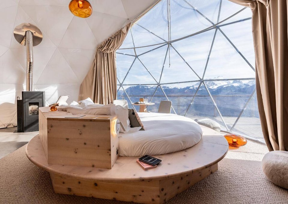 Whitepod - chambre