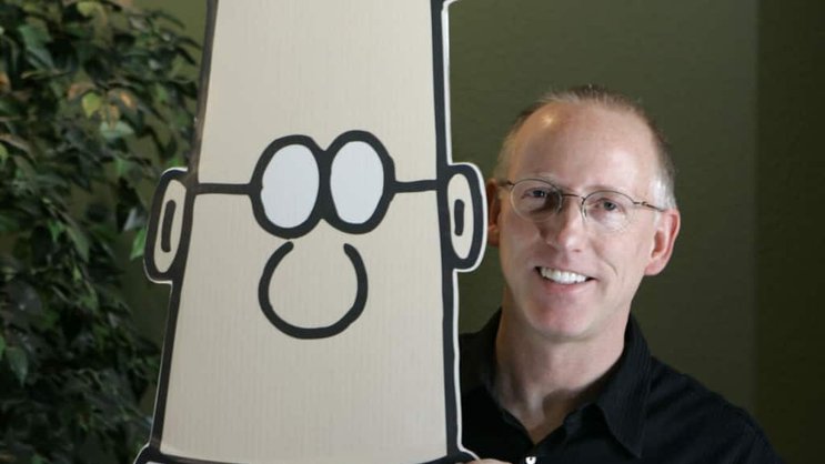 "Le meilleur conseil que je pourrais donner aux blancs est de ficher le camp loin des noirs", a récemment déclaré Scott Adams, le créateur de "Dilbert" (archives).