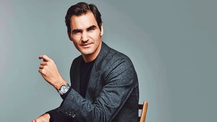Le roi Roger Federer porte la reine des marques horlogères, Rolex.