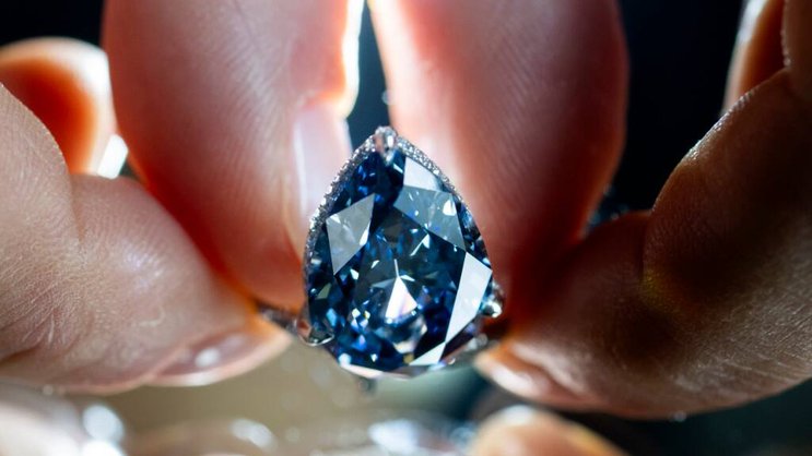 Le "Mellon blue" a été vendu plus de 25 millions de dollars mardi à Genève lors d'une vente aux enchères de la maison Christie's (archives).