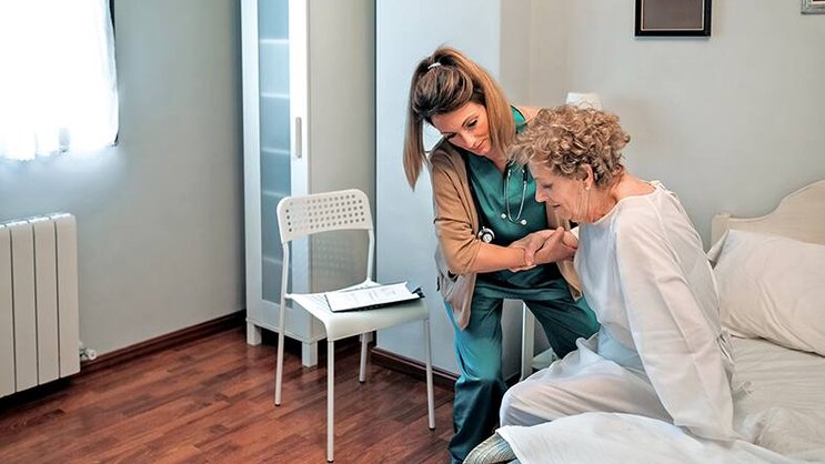 La technologie développée par Technis détecte les chutes des patients.