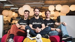 Philippe Heim, Andreas Schollin-Borg et Stéphane Journot, les dirigeants de Gotham.