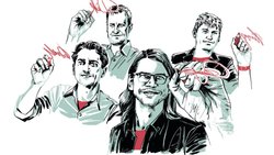 Ils garantissent des gains en efficacité: Waldemar Dick (à g.), Philipp Dick, Roni Oeschger et David Fürsinger.