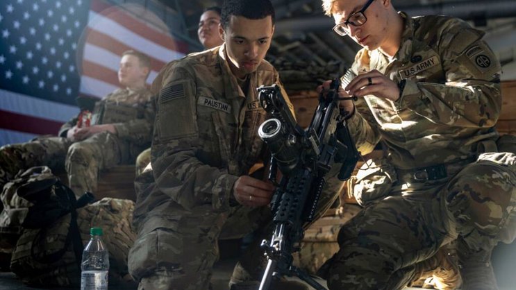 Les militaires américains effectuaient un exercice (Photo prétexte).