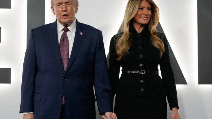 Les époux Trump ont assisté à la Premiere du film documentaire "Melania" à Washington.