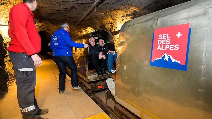 Les mines de sel de Bex attirent de plus en plus de visiteurs (archives).